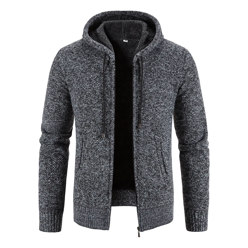 Men's Clothes Knit Sweater Cardigan Hooded Jackets Fleece Warm Casual Jackets Autumn Winter Sweaters Coats
Men's Clothes Knit Sweater Cardigan Hooded Jackets Fleece Warm Casual Jackets Autumn Winter Sweaters Coats