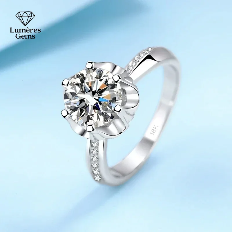 Женские дизайнерские ювелирные изделия Цветок сливы 18-каратное белое золото VVS1 D Цвет 1/2 карата Муассанит с бриллиантом Кольцо с шестью зубцами Популярный стиль
Женские дизайнерские ювелирные изделия Цветок сливы 18-каратное белое золото VVS1 D Цвет 1/2 карата Муассанит с бриллиантом Кольцо с шестью зубцами Популярный стиль