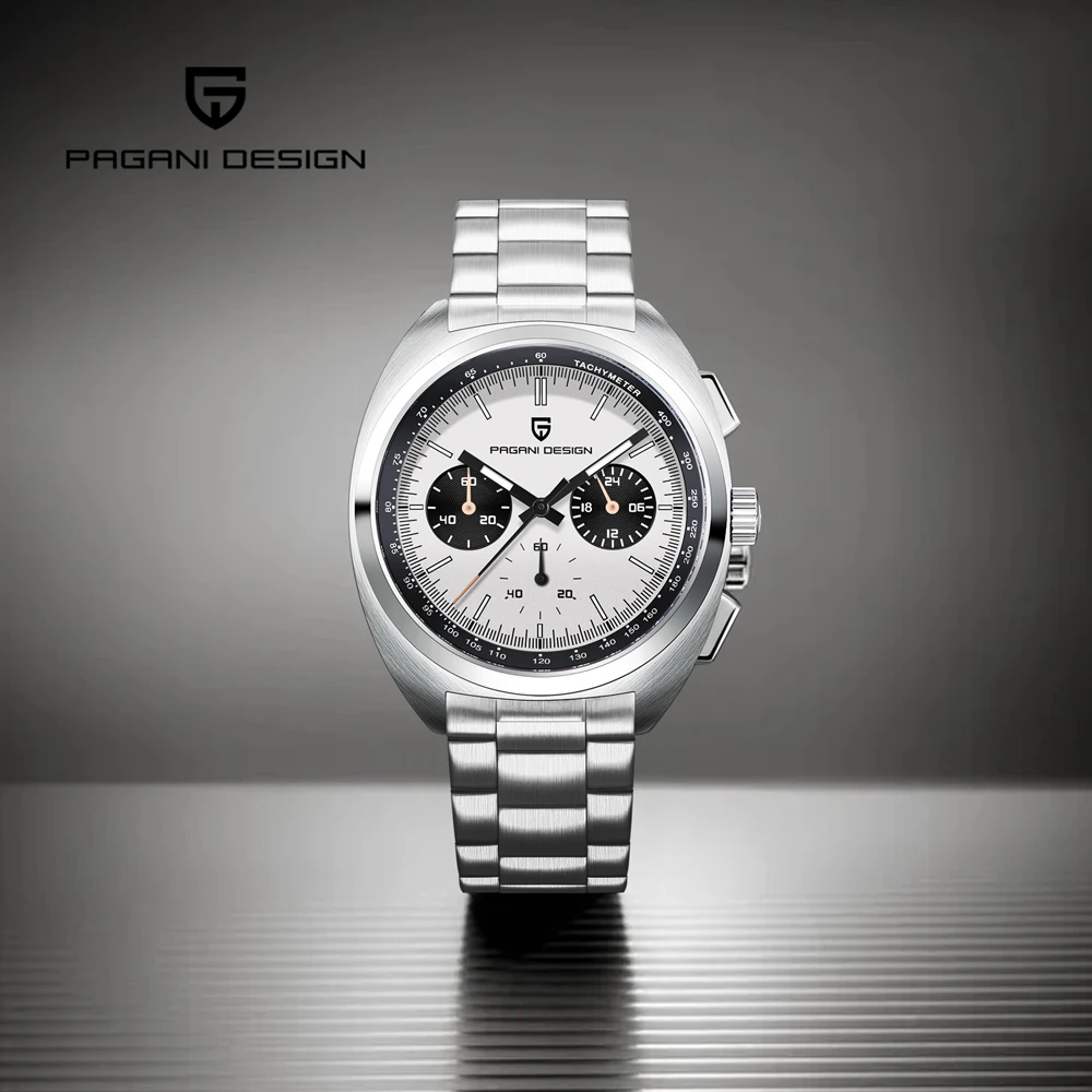 PAGANI DESIGN Men's Watch Top Brand Luxury VK63 Movt Quartz Watch For Men Sapphire Mirror Stainless Steel Waterproof Chronograph
PAGANI DESIGN Men's Watch Top Brand Luxury VK63 Movt Quartz Watch For Men Sapphire Mirror Stainless Steel Waterproof Chronograph