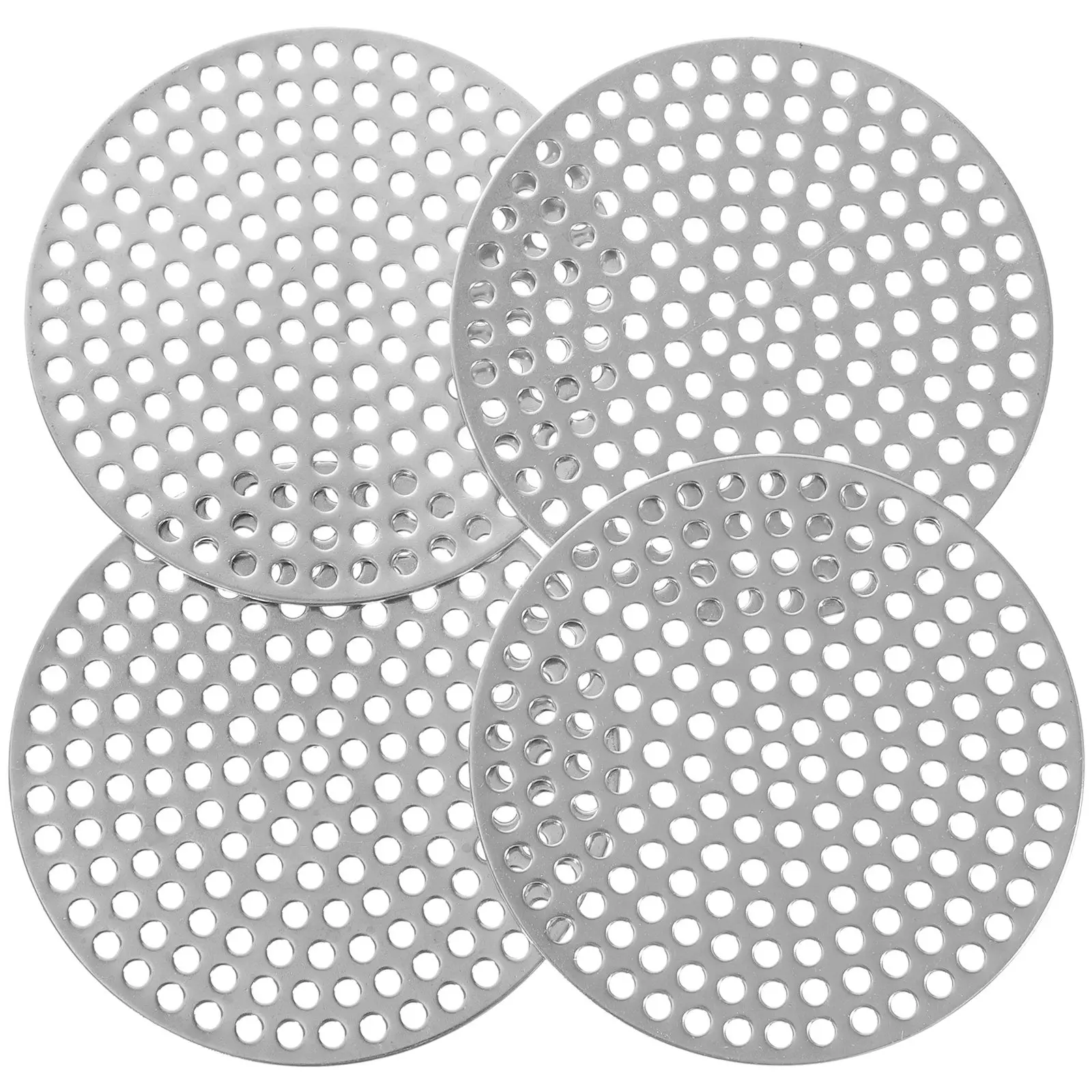 4Pcs Premium Stainless Steel Drain Cover Hair Catcher Filter for Sink Shower Tub Wash Basin Floor Drain Protector Smooth
4Pcs Premium Stainless Steel Drain Cover Hair Catcher Filter for Sink Shower Tub Wash Basin Floor Drain Protector Smooth