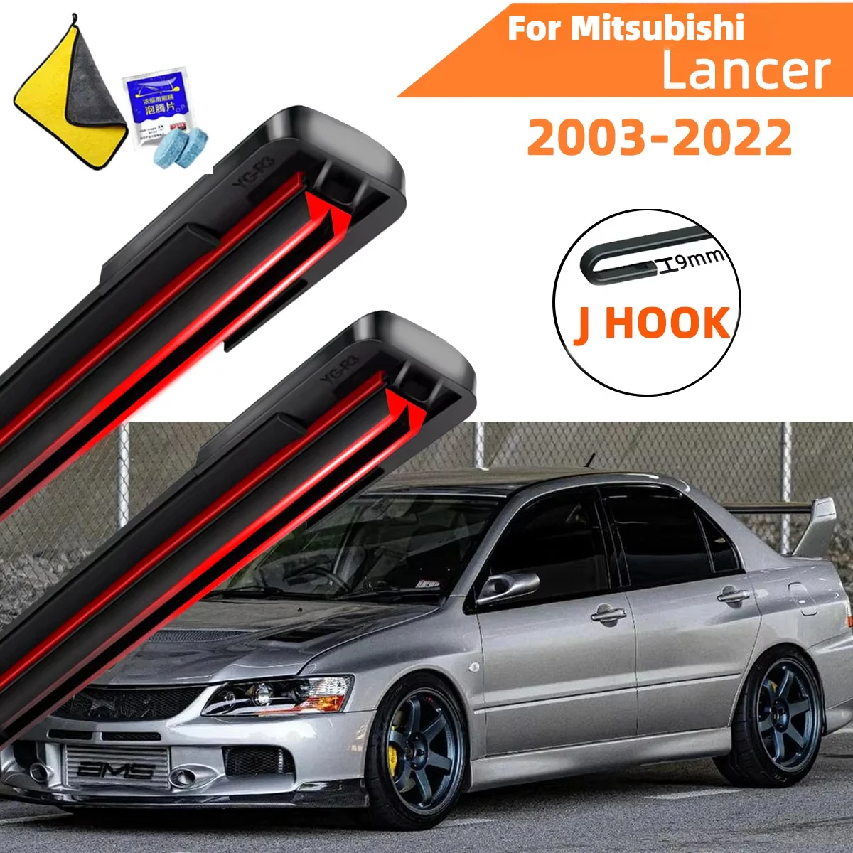 Double Rubber Car Wipers for Mitsubishi Lancer Front Blade Brushes Cutter Automobiles Accessorie Windscreen Wear Wiper Parts
Double Rubber Car Wipers for Mitsubishi Lancer Front Blade Brushes Cutter Automobiles Accessorie Windscreen Wear Wiper Parts