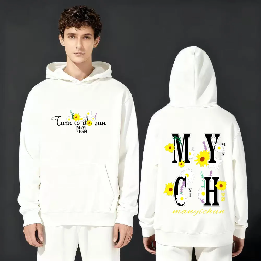 2025 New 330g Heavyweight MYCH Floral Print Hoodie Turn To The Sun Comfortable Casual Unisex Sweatshirt Streetwear For Men Women
2025 New 330g Heavyweight MYCH Floral Print Hoodie Turn To The Sun Comfortable Casual Unisex Sweatshirt Streetwear For Men Women