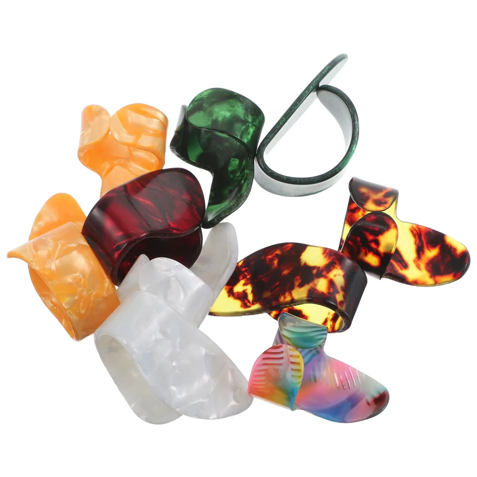 10 Pcs Guitar Finger Stall Picks Medium Acoustic Electric Bass Fingertip Fingerstyle Plectrums Thumb Guard Durable PE Ergonomic
10 Pcs Guitar Finger Stall Picks Medium Acoustic Electric Bass Fingertip Fingerstyle Plectrums Thumb Guard Durable PE Ergonomic