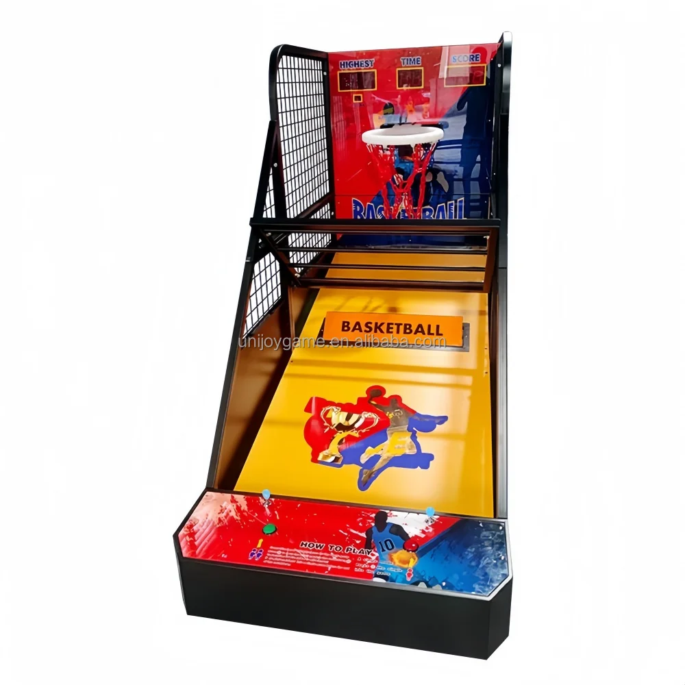 Coin Operated Arcade Basketball Game Machine, Supports 1 or 2 Players for Game Centers and Amusement Parks
Coin Operated Arcade Basketball Game Machine, Supports 1 or 2 Players for Game Centers and Amusement Parks