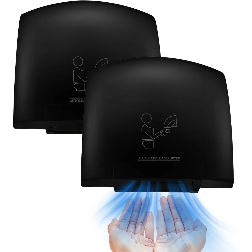 2 Pcs Electric Hand Dryer Commercial Compact Air Wiper Automatic Hand Air Dryer for Dry Machine Wall Business Home Household
2 Pcs Electric Hand Dryer Commercial Compact Air Wiper Automatic Hand Air Dryer for Dry Machine Wall Business Home Household