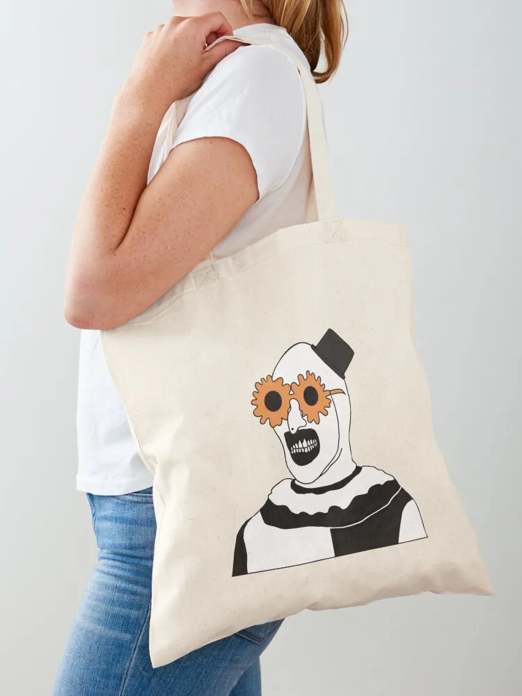 The Terrifier Sunglasses Tote Bag cute tote bag Women bags handbag Women's shopping bag
The Terrifier Sunglasses Tote Bag cute tote bag Women bags handbag Women's shopping bag