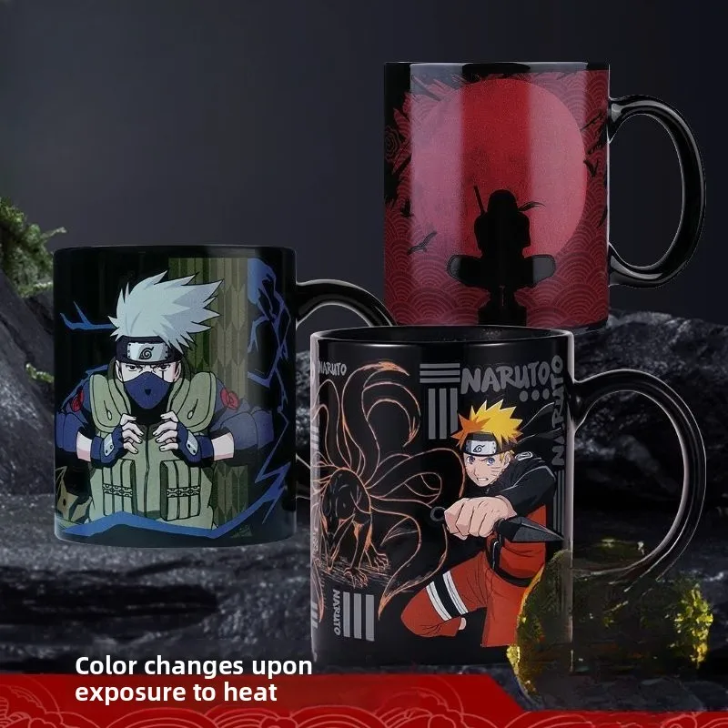 Anime Cup Naruto Color Changing Mug Heating Discoloration Cups Uchiha Itachi Kakashi Theme Coffee Mugs Birthday Gift
Anime Cup Naruto Color Changing Mug Heating Discoloration Cups Uchiha Itachi Kakashi Theme Coffee Mugs Birthday Gift