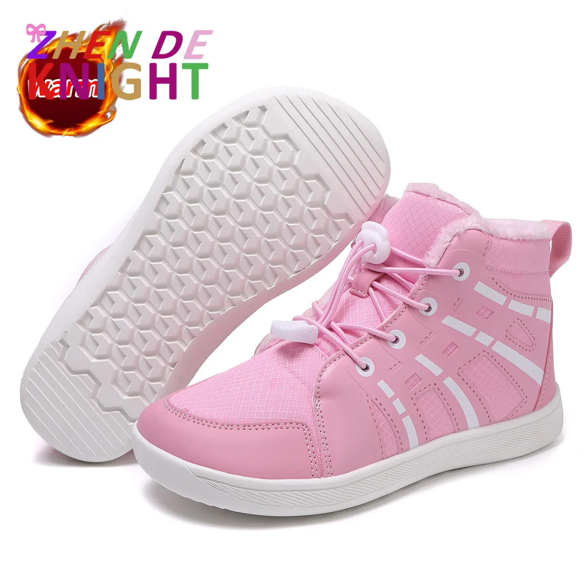 2025 New Children's Cotton Snow Boots High Top Non-Slip Waterproof Fleece Warm Winter Outdoor Shoes Size:28-38
2025 New Children's Cotton Snow Boots High Top Non-Slip Waterproof Fleece Warm Winter Outdoor Shoes Size:28-38
