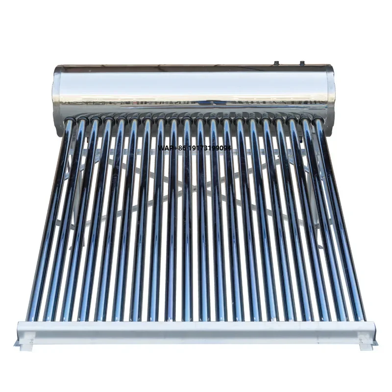 Smart Control Vacuum Tube Solar Water Heater LCD Display Auto Heating Manual Temperature Setting
Smart Control Vacuum Tube Solar Water Heater LCD Display Auto Heating Manual Temperature Setting