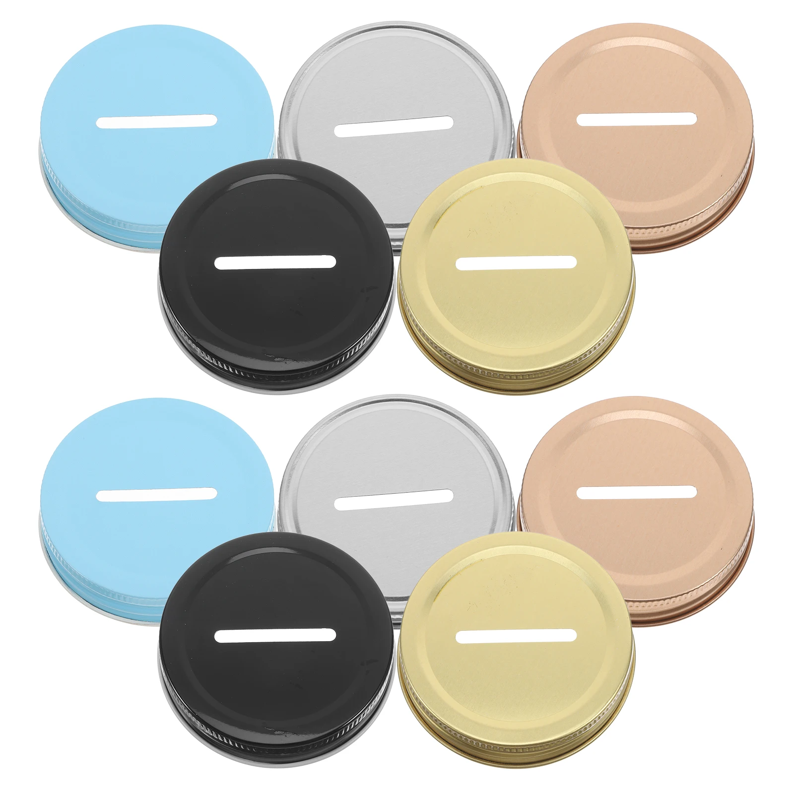 20pcs Sealing Lids Leakproof Tinplate Coin Slot Caps Replacement Canning Covers For Household Storage Coin Jar Bill Organizer
20pcs Sealing Lids Leakproof Tinplate Coin Slot Caps Replacement Canning Covers For Household Storage Coin Jar Bill Organizer