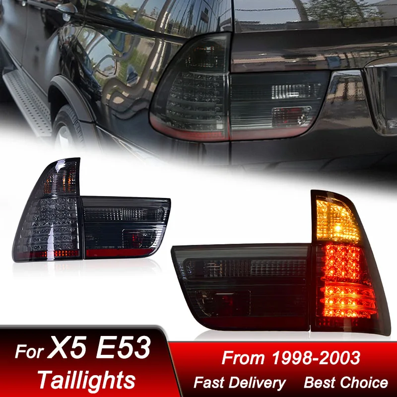 Стайлинг автомобиля задние фонари для BMW X5 E53 1998-2003 новый стиль полный светодиодный задний фонарь динамический указатель поворота задний фонарь в сборе
Стайлинг автомобиля задние фонари для BMW X5 E53 1998-2003 новый стиль полный светодиодный задний фонарь динамический указатель поворота задний фонарь в сборе