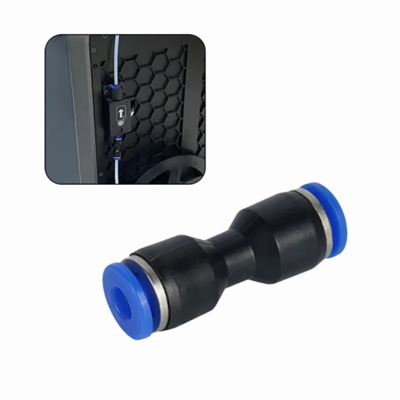 Connector For Bambu Lab X1 P1 series 3D printer Teflon feed tube connector flat replacement
Connector For Bambu Lab X1 P1 series 3D printer Teflon feed tube connector flat replacement