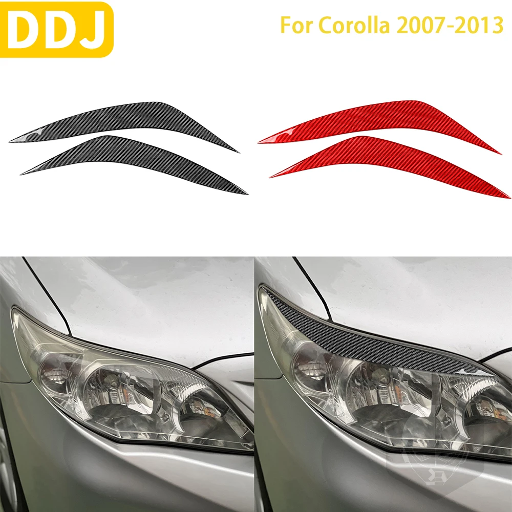 For Toyota Corolla 2007 2008 2009 2010 2011 2012 2013 Accessories Carbon Fiber Interior Headlamp Eyebrow Cover Trim Sticker
For Toyota Corolla 2007 2008 2009 2010 2011 2012 2013 Accessories Carbon Fiber Interior Headlamp Eyebrow Cover Trim Sticker