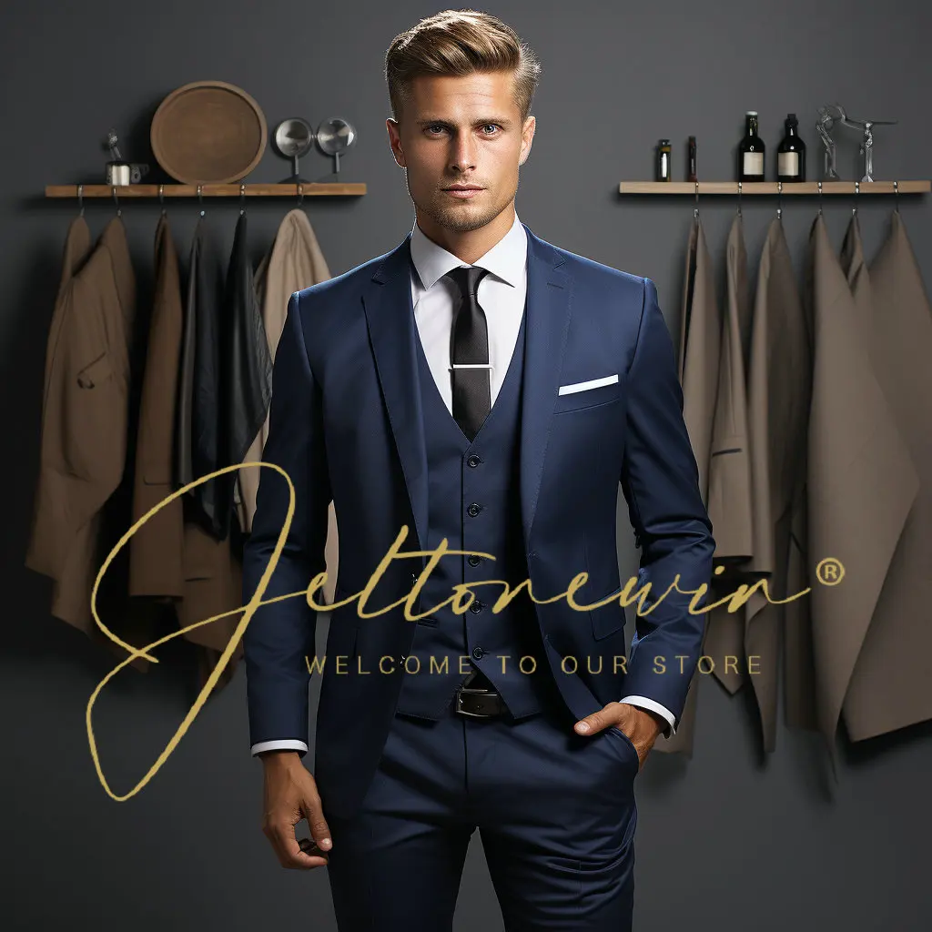 Mens Suits Men 3 Piece Formal Wedding Shawl Lapel Casual Tuxedos for Prom Groomsmen Suits Men 2024 (Blazer+Vest+Pant)
Mens Suits Men 3 Piece Formal Wedding Shawl Lapel Casual Tuxedos for Prom Groomsmen Suits Men 2024 (Blazer+Vest+Pant)