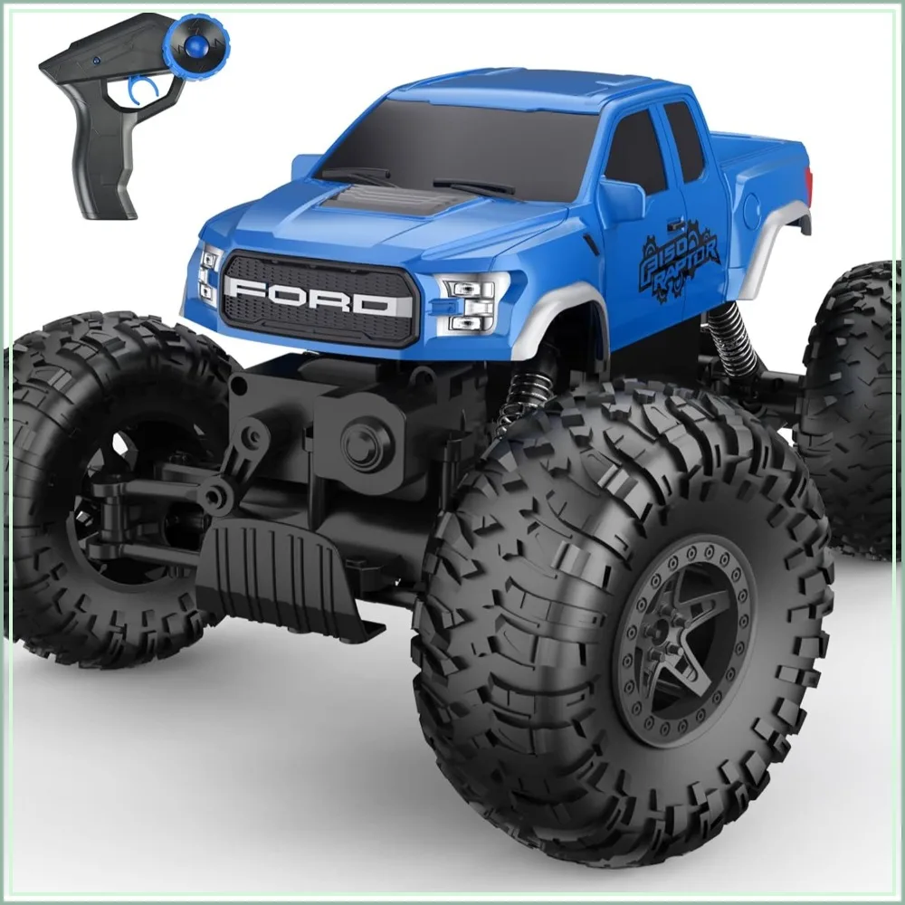 11" 4WD RC Monster Truck, Off Road Crawler Vehicle Toy for Boys 6-12
11" 4WD RC Monster Truck, Off Road Crawler Vehicle Toy for Boys 6-12