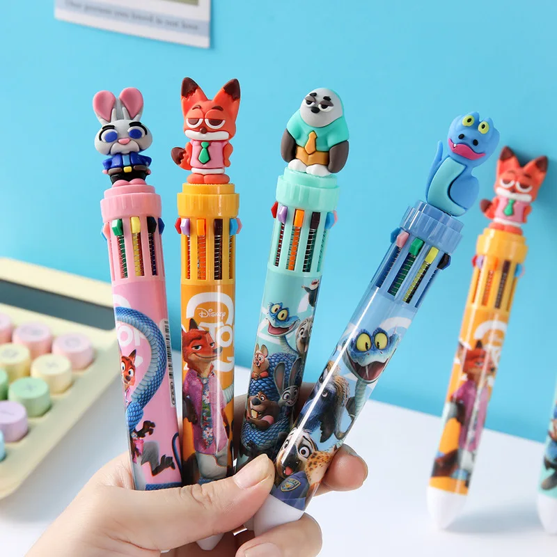 6/36 шт. новая шариковая ручка Zootopia десяти цветов, милая цветная ручка «сделай сам», ручка для счета, студенческий маркер для ключей, канцелярские товары, подарок, оптовая продажа
6/36 шт. новая шариковая ручка Zootopia десяти цветов, милая цветная ручка «сделай сам», ручка для счета, студенческий маркер для ключей, канцелярские товары, подарок, оптовая продажа