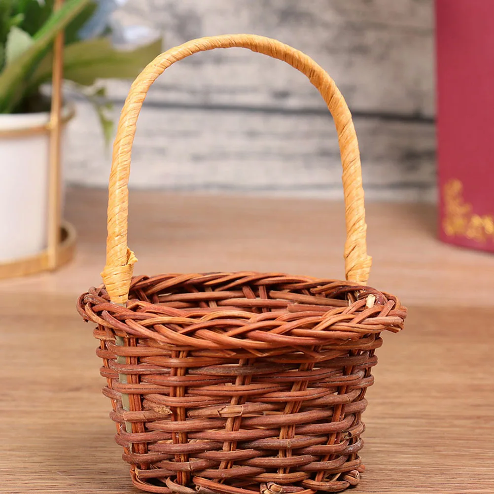 3pcs Diy Woven Baskets For Micro Scene Decor Mini House Accessories Storage Basket Ornament Mini Baskets
3pcs Diy Woven Baskets For Micro Scene Decor Mini House Accessories Storage Basket Ornament Mini Baskets