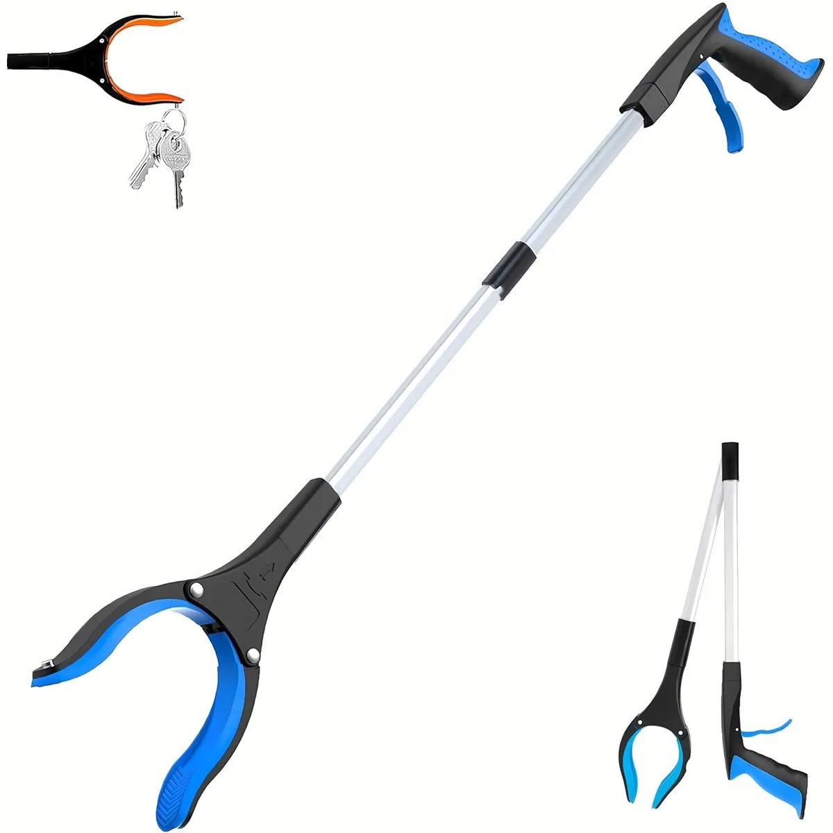 Foldable Extended Reach Grab Arm Pickup and Reaching Grabbing Tool Easy Grabber
Foldable Extended Reach Grab Arm Pickup and Reaching Grabbing Tool Easy Grabber
