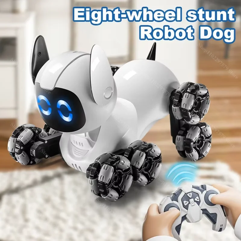 Y9 8WD RC Robot Dog Car Toy 2.4G Radio Remote Control Cars Touch-sense Music Stunt Drift Vehicle Electric Toy for Boys Kids Gift
Y9 8WD RC Robot Dog Car Toy 2.4G Radio Remote Control Cars Touch-sense Music Stunt Drift Vehicle Electric Toy for Boys Kids Gift