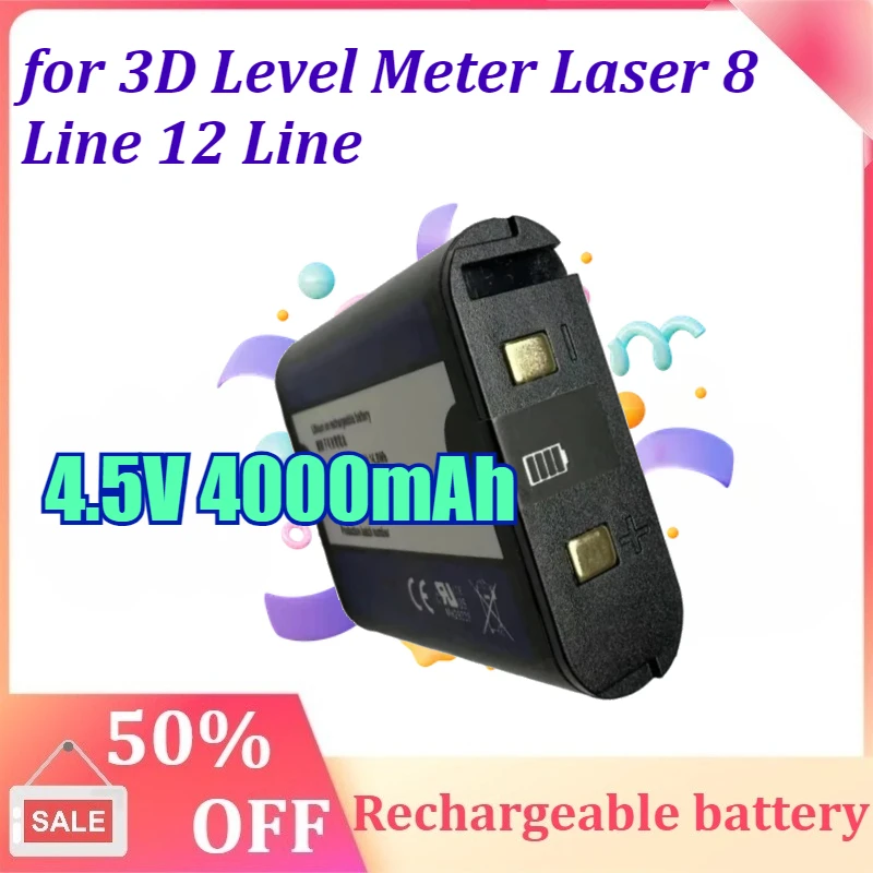 For Bestwe 3D Level Meter Straight Plate Lithium Battery Laser 8 Line 12 Line Wall Sticker Rechargeable Battery
For Bestwe 3D Level Meter Straight Plate Lithium Battery Laser 8 Line 12 Line Wall Sticker Rechargeable Battery