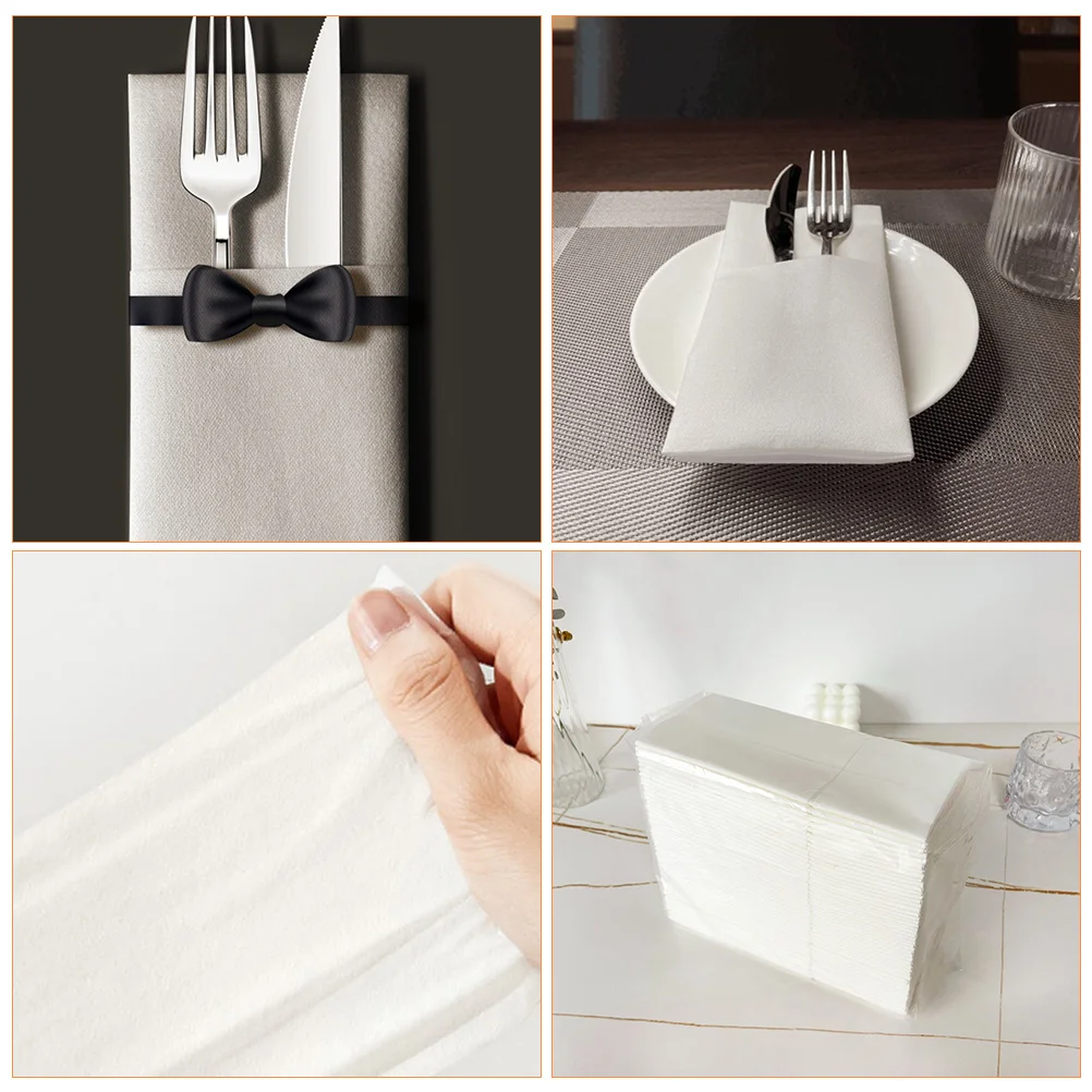 50 Pcs Cutlery Dust-free Paper Towels Napkin Disposable Dinner Napkins Texture White Decorative Table Baby
50 Pcs Cutlery Dust-free Paper Towels Napkin Disposable Dinner Napkins Texture White Decorative Table Baby