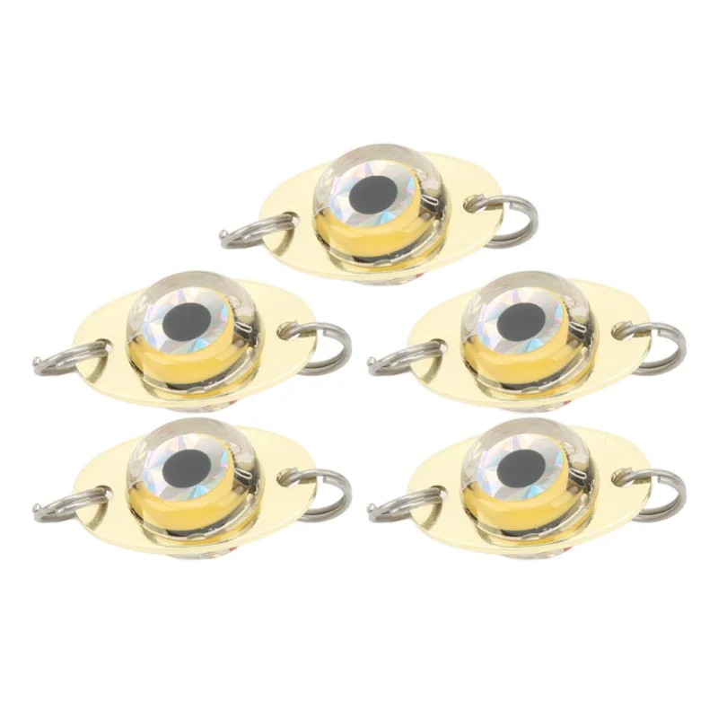 5Pcs Underwater Electronic Fishing Lure Lamp Corrosion Proof ABS LED Fishing Bait Light For Saltwater Green Lighting
5Pcs Underwater Electronic Fishing Lure Lamp Corrosion Proof ABS LED Fishing Bait Light For Saltwater Green Lighting