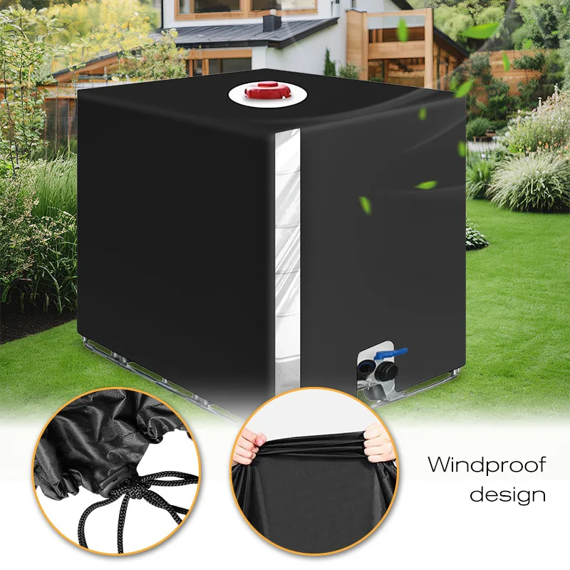 210D Outdoor Zipper IBC Tote Cover, черный, зеленый материал из ткани Оксфорд для резервуаров для воды емкостью 1000 л, водонепроницаемый, устойчивый к солнцу и дождю
210D Outdoor Zipper IBC Tote Cover, черный, зеленый материал из ткани Оксфорд для резервуаров для воды емкостью 1000 л, водонепроницаемый, устойчивый к солнцу и дождю