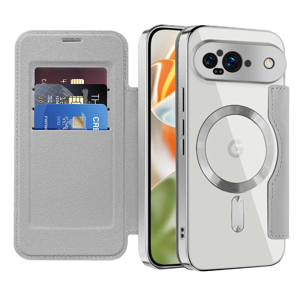 Business Flip Leather Matte Armor Shell For Magsafe Magnetic Phone Cases For Google Pixel 10 9 Pro XL 8A 7A Clear Plating Cover
Business Flip Leather Matte Armor Shell For Magsafe Magnetic Phone Cases For Google Pixel 10 9 Pro XL 8A 7A Clear Plating Cover