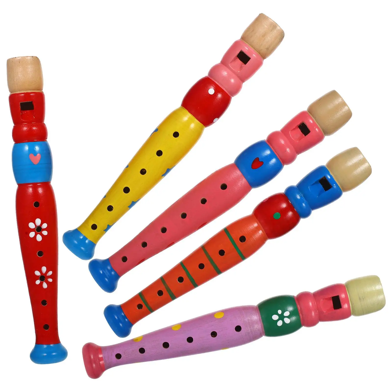 Wooden Recorder Set 6-Hole Musical Instrument for Kids Bright Color Plastic Flute Children Hand Coordination Accurate Tones
Wooden Recorder Set 6-Hole Musical Instrument for Kids Bright Color Plastic Flute Children Hand Coordination Accurate Tones