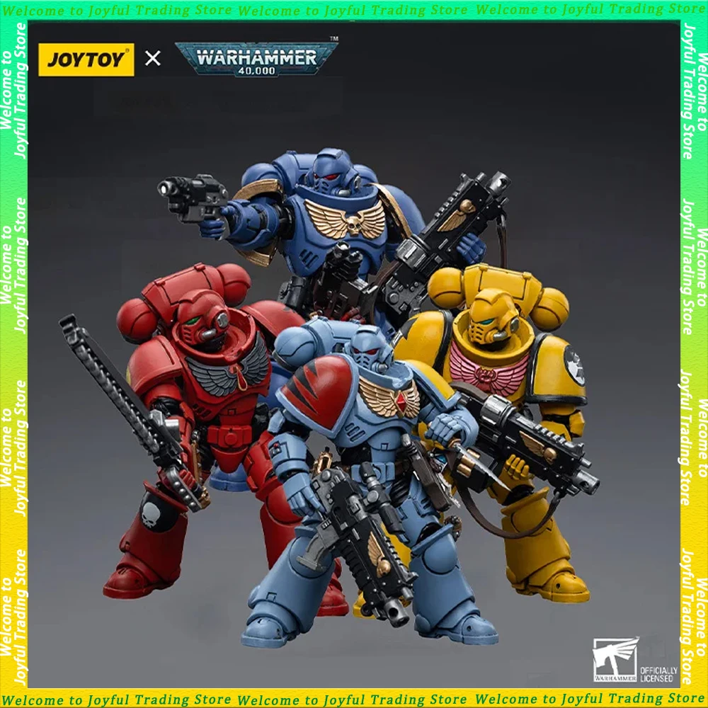 JOYTOY Warhammer 40K 1/18 Action Figures Ultramarines Intercessors V5 Anime Figurine Model Collectible Ornament Kid Toys Gifts
JOYTOY Warhammer 40K 1/18 Action Figures Ultramarines Intercessors V5 Anime Figurine Model Collectible Ornament Kid Toys Gifts