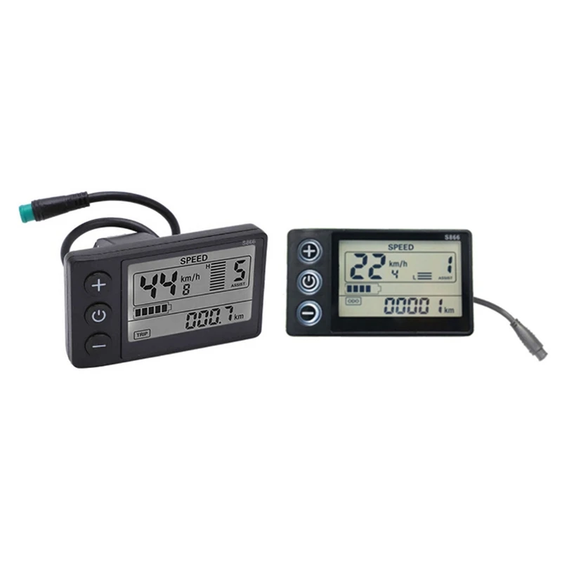 24V 36V 48V 60V Waterproof LCD Display S866 Controller Panel Dashboard Electric Bike Display For Electric Scooter-T45C
24V 36V 48V 60V Waterproof LCD Display S866 Controller Panel Dashboard Electric Bike Display For Electric Scooter-T45C