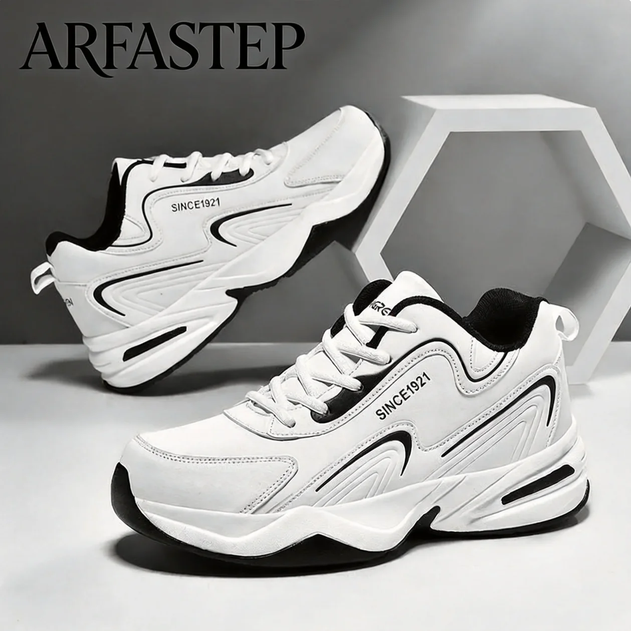 ARFASTEP Новейшие мужские кроссовки для ходьбы с широкой посадкой, с поддержкой свода стопы, для плоскостопия, облегчения боли в пятке и при подошвенном фасциите
ARFASTEP Новейшие мужские кроссовки для ходьбы с широкой посадкой, с поддержкой свода стопы, для плоскостопия, облегчения боли в пятке и при подошвенном фасциите