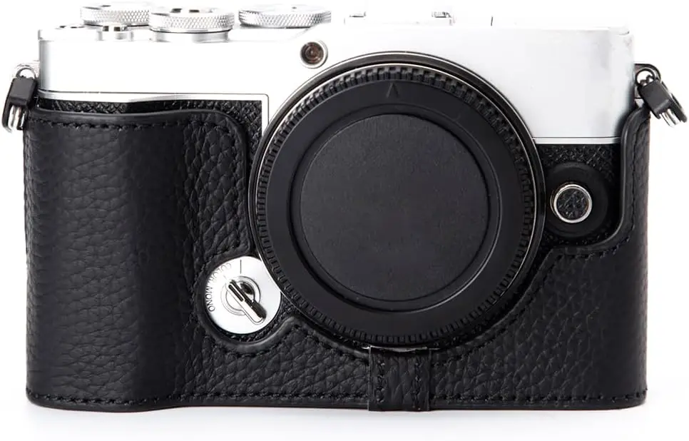 Чехол для камеры PEN-EP7, защитный чехол для камеры из натуральной кожи ручной работы, для OLYMPUS EP7 (черный)
Чехол для камеры PEN-EP7, защитный чехол для камеры из натуральной кожи ручной работы, для OLYMPUS EP7 (черный)