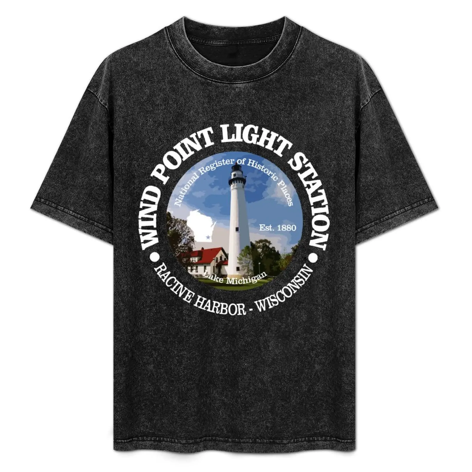 Wind Point Light Station T-Shirt Sports Basic Short Sleeve T-Shirt
Wind Point Light Station T-Shirt Sports Basic Short Sleeve T-Shirt