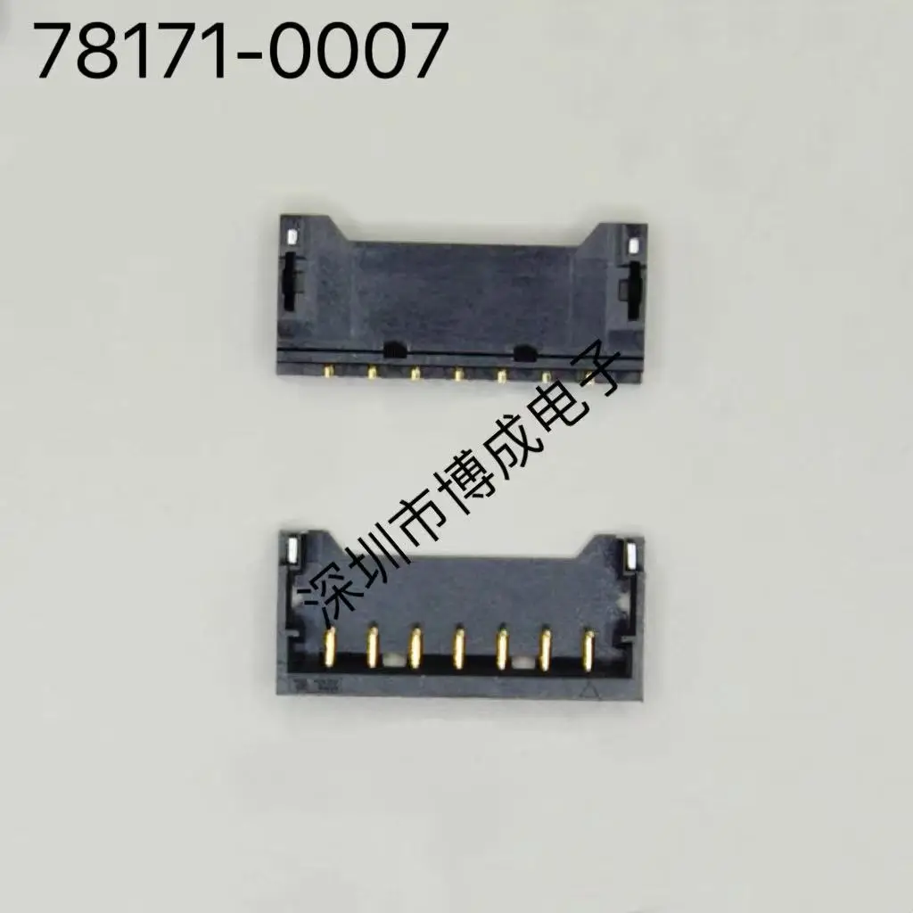 10 pieces. Wire-to-board pin header. 1.2mm pitch. 78171 series. 78171-0002, 78171-0003, 78171-0004, 78171-0005, 78171-0006, 7817
10 pieces. Wire-to-board pin header. 1.2mm pitch. 78171 series. 78171-0002, 78171-0003, 78171-0004, 78171-0005, 78171-0006, 7817