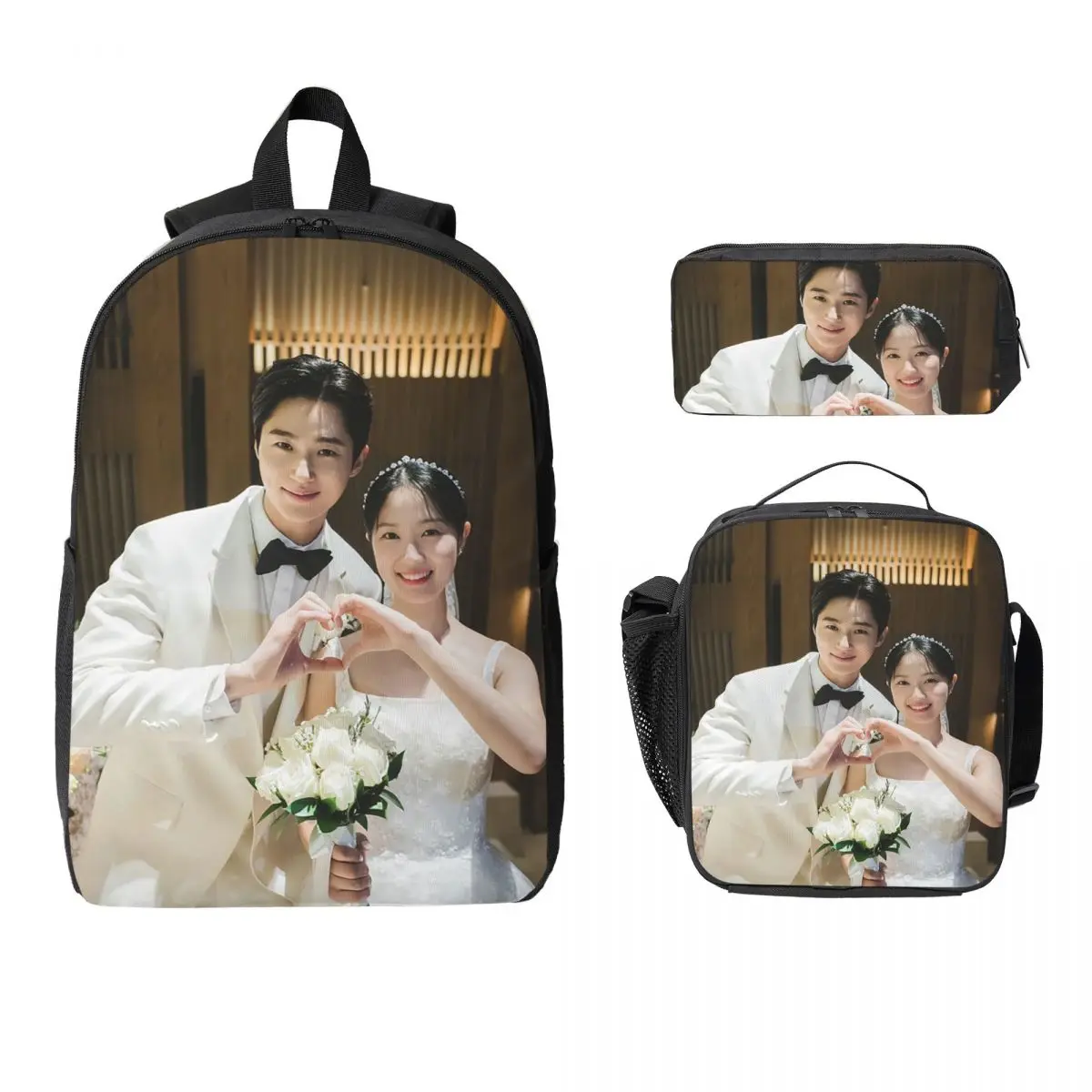 Lovely Runner K-drama Byeon Woo Seok Backpack BookBag School Bag Laptop Shoulder Bags 3ps Insulated Lunch Bag Pencil Case
Lovely Runner K-drama Byeon Woo Seok Backpack BookBag School Bag Laptop Shoulder Bags 3ps Insulated Lunch Bag Pencil Case