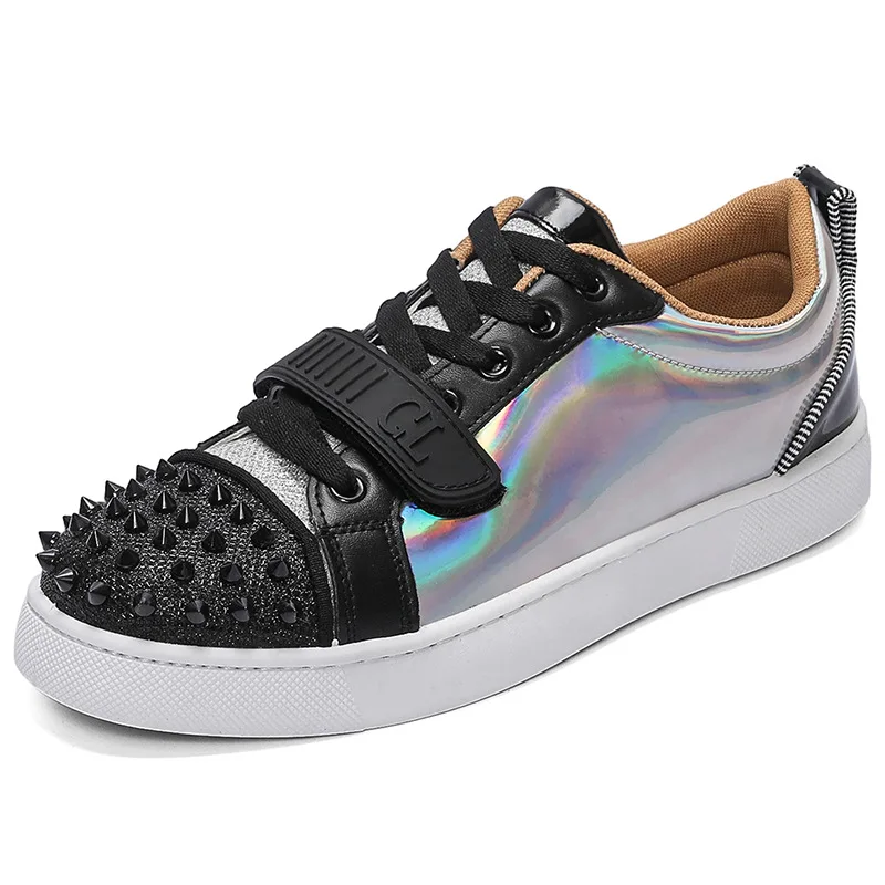 Designer Studded Red Soled Man's Shoes Fashion Men's Sneakers and Casual Shoes Luxury Comfort Shoes for Man Zapatillas De Hombre
Designer Studded Red Soled Man's Shoes Fashion Men's Sneakers and Casual Shoes Luxury Comfort Shoes for Man Zapatillas De Hombre
