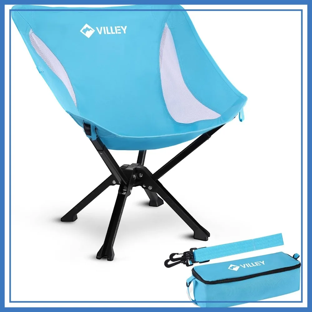 Portable Folding Camping Chair, Quick Setup, Supports 330 LBS, Blue
Portable Folding Camping Chair, Quick Setup, Supports 330 LBS, Blue
