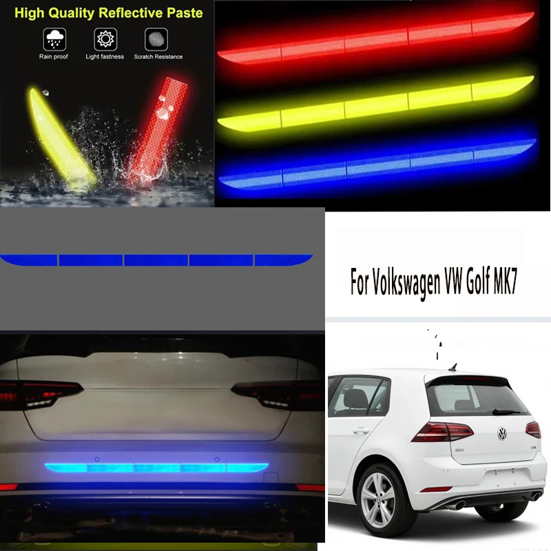 For Volkswagen VW Golf MK7 1pcs Reflective Warning Safety Tape-Car Trunk Anti-Collision
For Volkswagen VW Golf MK7 1pcs Reflective Warning Safety Tape-Car Trunk Anti-Collision