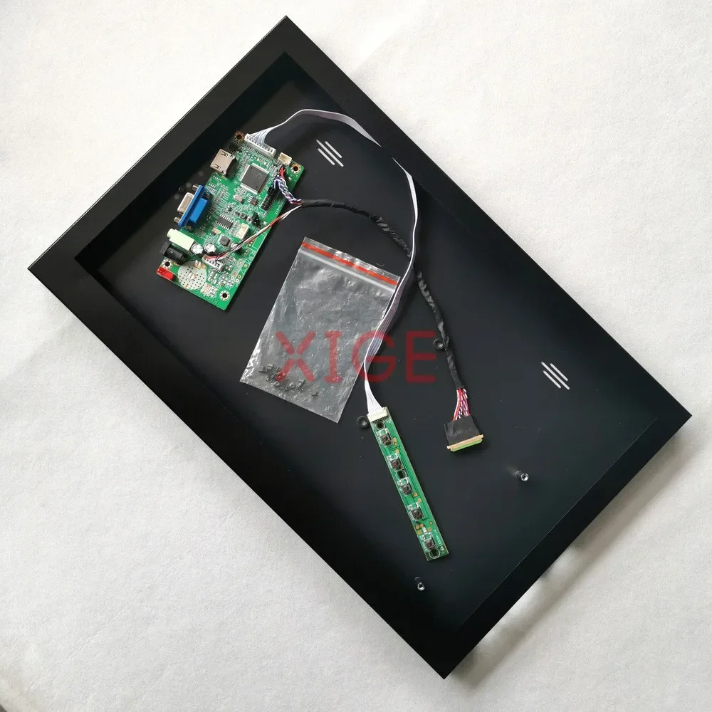 For LTN116AT06/LTN116AT07 Driver Board+Metal Case 1366*768 Display LVDS 40 Pin HDMI-Compatible VGA Portable DIY Modify Kit 11.6"
For LTN116AT06/LTN116AT07 Driver Board+Metal Case 1366*768 Display LVDS 40 Pin HDMI-Compatible VGA Portable DIY Modify Kit 11.6"