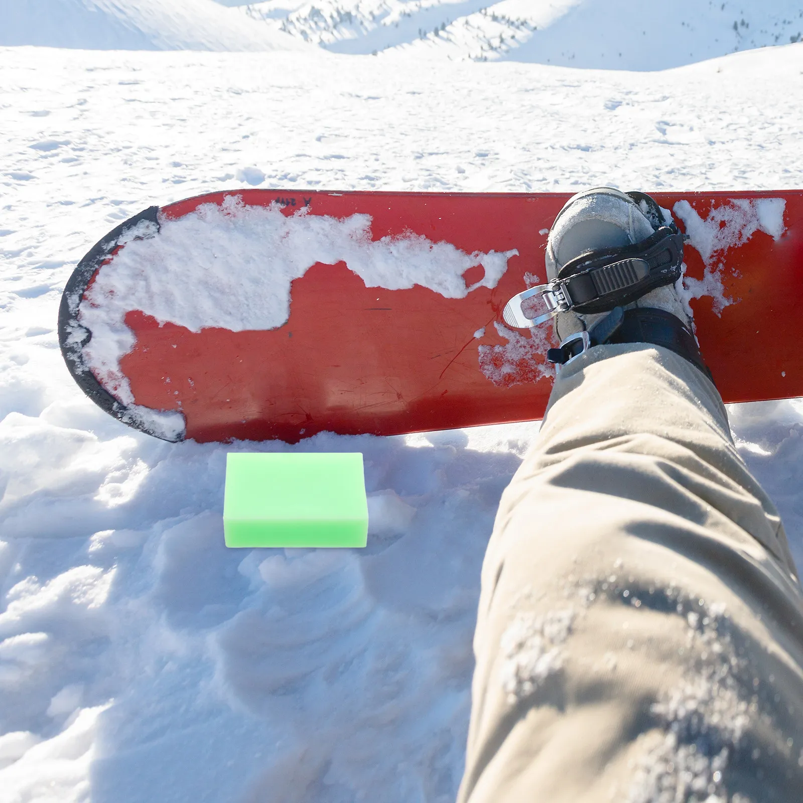 Ski and Snowboard Wax Block Universal Speed Enhancement Easy Application Maintenance Winter Sports
Ski and Snowboard Wax Block Universal Speed Enhancement Easy Application Maintenance Winter Sports