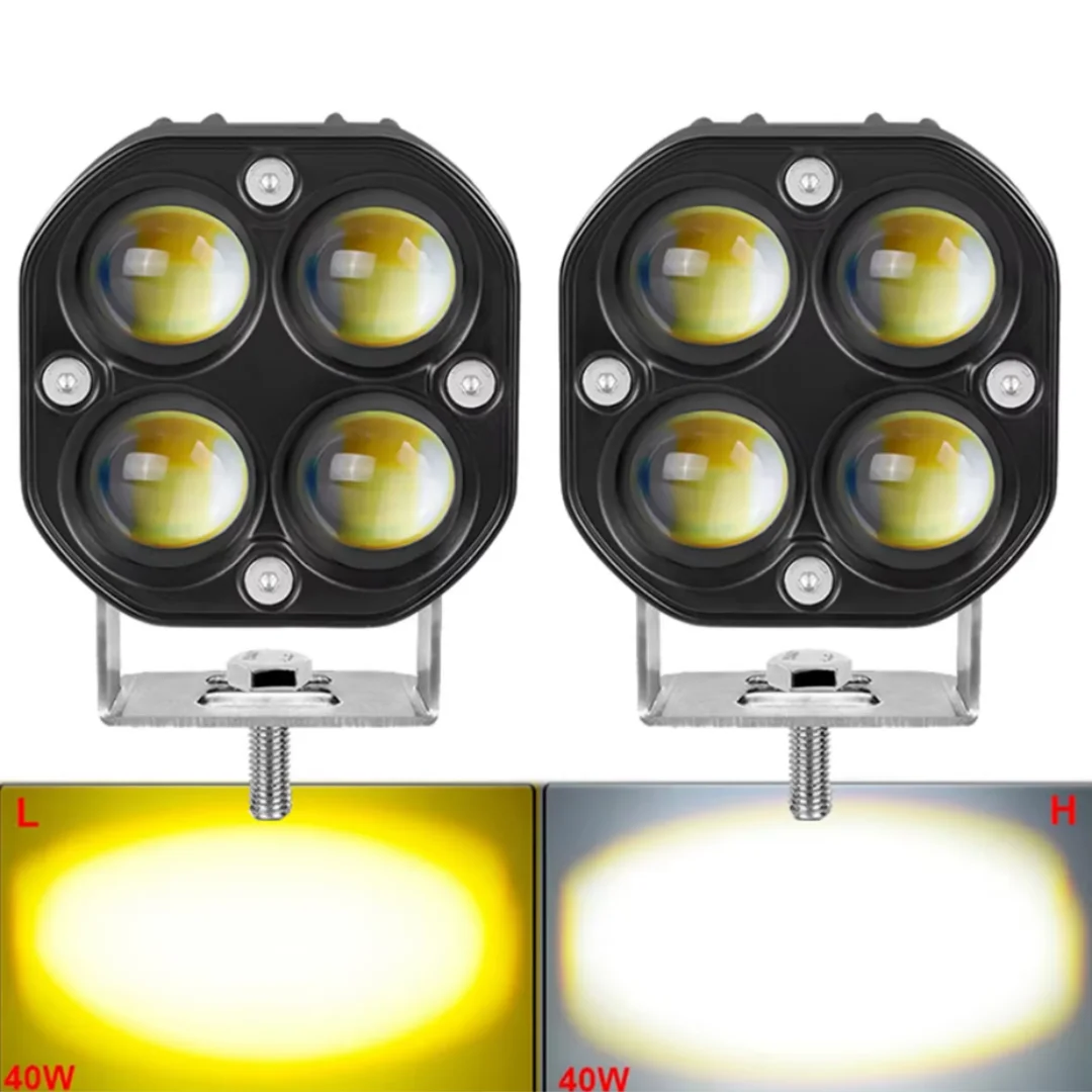 3 Inch LED Work light spotlights lens for off-road use vehicle SUV Car Motorcycle Light 40W Yellow White Fog Lights modification
3 Inch LED Work light spotlights lens for off-road use vehicle SUV Car Motorcycle Light 40W Yellow White Fog Lights modification