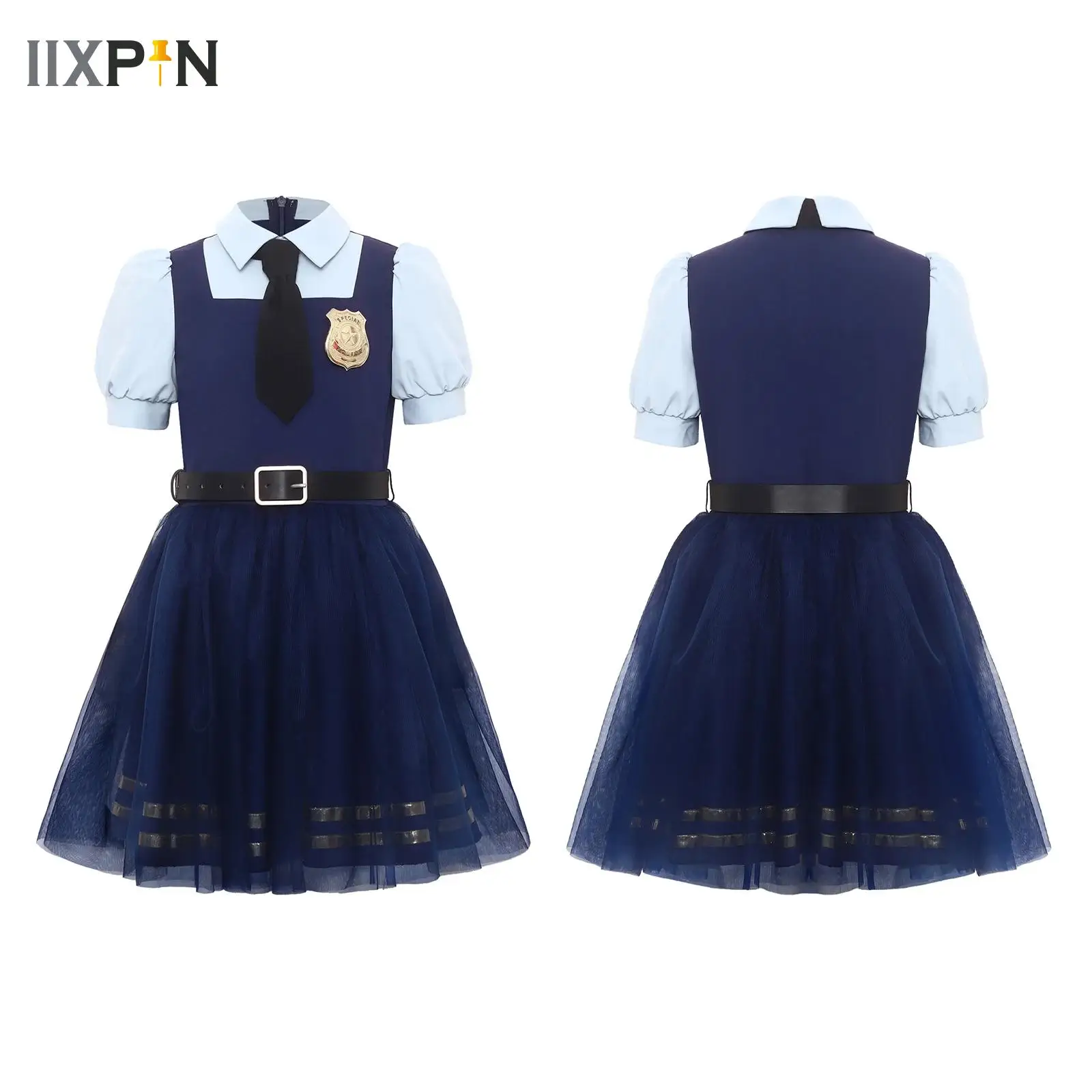 Girls Cosplay Police Officer Mesh Tutu Dress Halloween Bunny Police Costume Kids Dress Up Halloween Rabbit Dress Outfits
Girls Cosplay Police Officer Mesh Tutu Dress Halloween Bunny Police Costume Kids Dress Up Halloween Rabbit Dress Outfits
