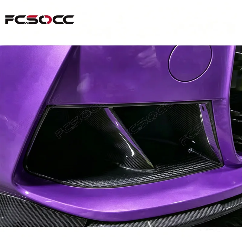 For BMW M3 M4 G80 G82 G83 Carbon Fiber Fog lamp frame grill Front Bumper Air Vent Cover Tuyere
For BMW M3 M4 G80 G82 G83 Carbon Fiber Fog lamp frame grill Front Bumper Air Vent Cover Tuyere