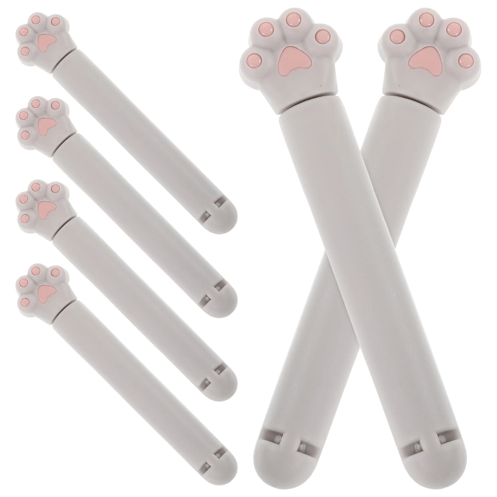 6Pcs Cat Claw Sealing Clips Cute Kitchen Bag Clips Airtight Food Storage Snack Food Plastic Sealing Clip Set
6Pcs Cat Claw Sealing Clips Cute Kitchen Bag Clips Airtight Food Storage Snack Food Plastic Sealing Clip Set