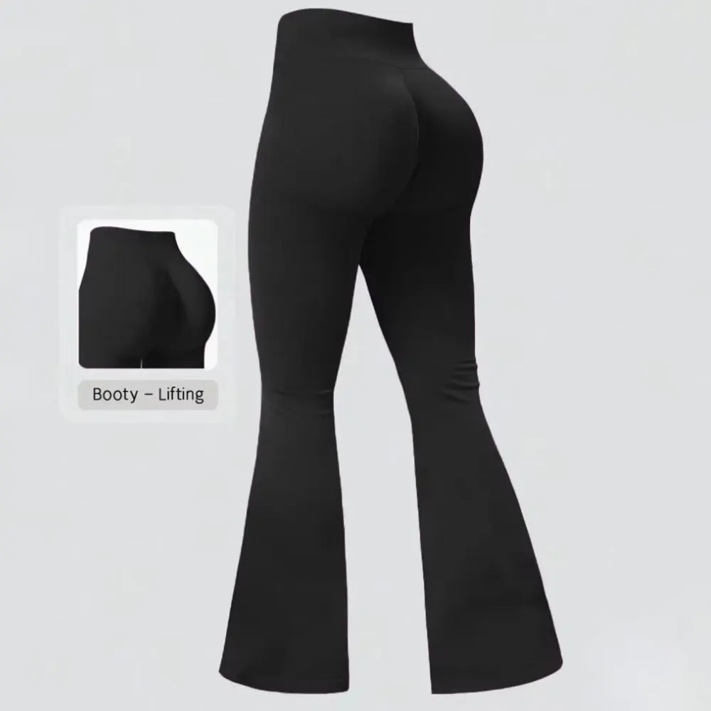 Women's Solid Color Yoga Flared Pants Minimalist High Waist Stretch Butt Lifting Wide Leg Trousers Daily Sports Clothes Wear
Women's Solid Color Yoga Flared Pants Minimalist High Waist Stretch Butt Lifting Wide Leg Trousers Daily Sports Clothes Wear