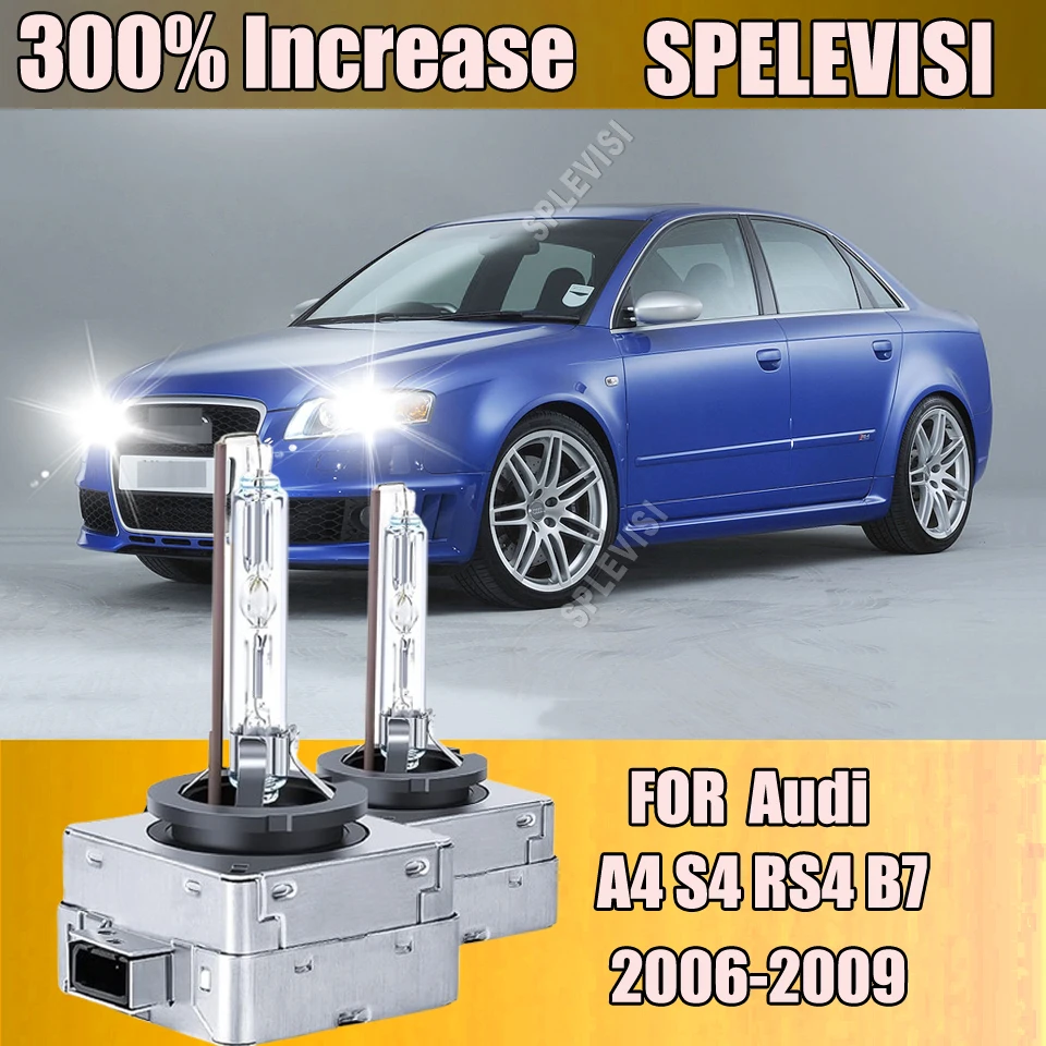 2Pc HID Bulb Xenon Headlight Bulb D1S Headlamp 6000K 66144 66140 Fit For Audi A4 S4 RS4 B7 2006 2007 2008 2009
2Pc HID Bulb Xenon Headlight Bulb D1S Headlamp 6000K 66144 66140 Fit For Audi A4 S4 RS4 B7 2006 2007 2008 2009