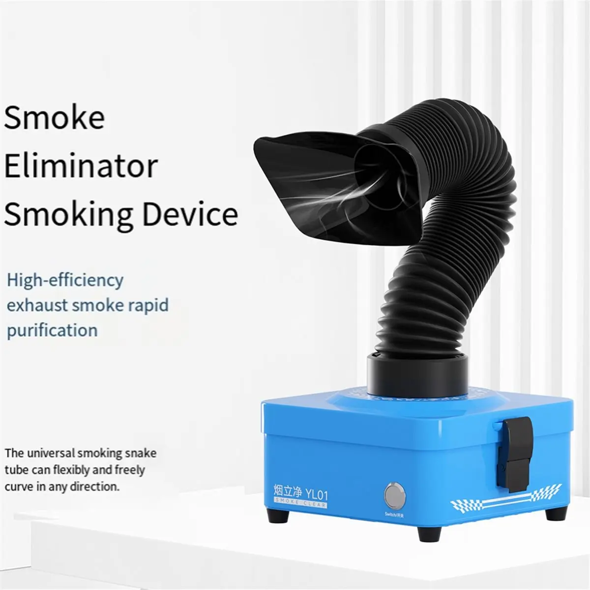 【BRILLIANT 】YL01 Smoke Extractor Powerful Fume Purifier for Mobile Phone Repair Motherboard Smoke Absorber Filter Device US PLUG
【BRILLIANT 】YL01 Smoke Extractor Powerful Fume Purifier for Mobile Phone Repair Motherboard Smoke Absorber Filter Device US PLUG