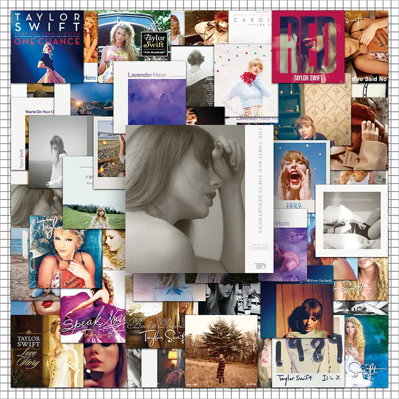 50PCS Taylor Swift Album Cover DIY Stickers Phone Trunk Refrigerator Waterproof Anime Stickers Anime Figure Image Toys Sticker
50PCS Taylor Swift Album Cover DIY Stickers Phone Trunk Refrigerator Waterproof Anime Stickers Anime Figure Image Toys Sticker