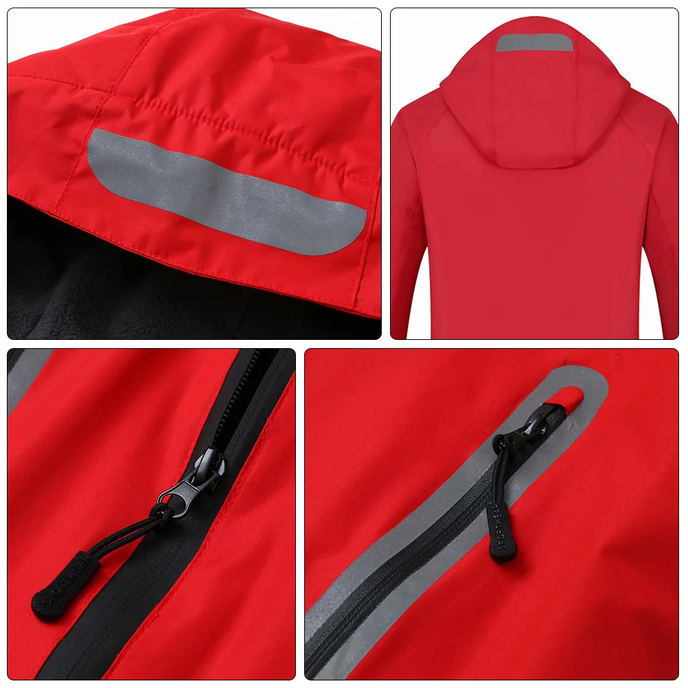 Thick Jacket Winter Hooded Hiking Outdoor Long Active Rainwear Zipper Waterproof Warm Fleece Cuffs Fit Skiing Winter
Thick Jacket Winter Hooded Hiking Outdoor Long Active Rainwear Zipper Waterproof Warm Fleece Cuffs Fit Skiing Winter
